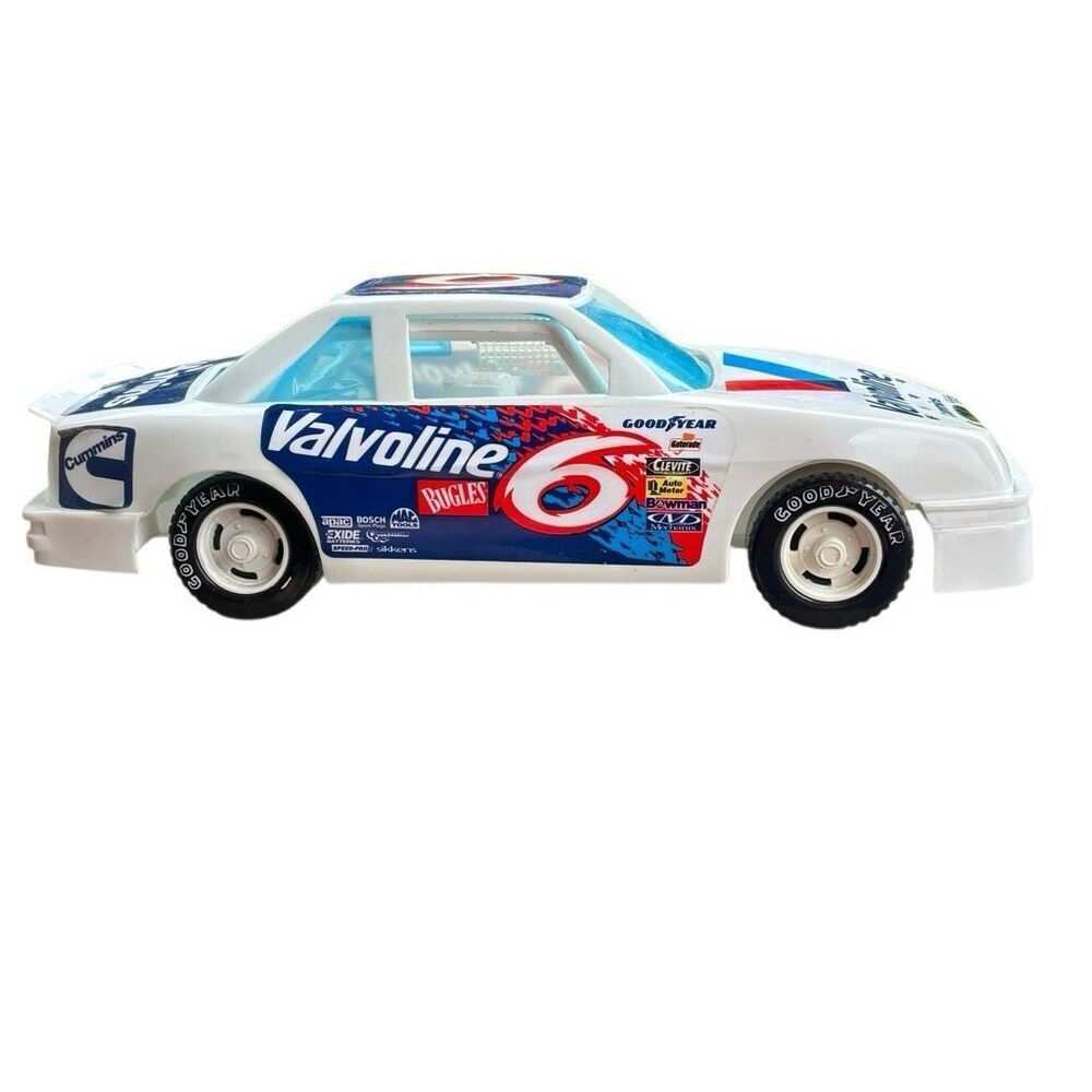 Mark Martin Vintage 1990’s #6 16” NASCAR Plastic Race Car